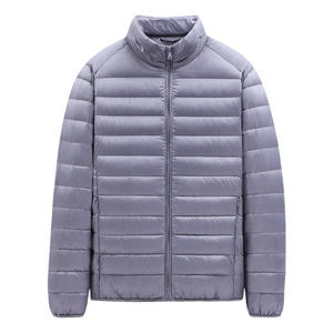 Chaqueta con Capucha para Hombre de Fibra de Bambú Resistente, Largo Regular, Ligera, Resistente al Agua, Ropa Exterior Informal, Cortavientos, Uso Diario - Product Image 3
