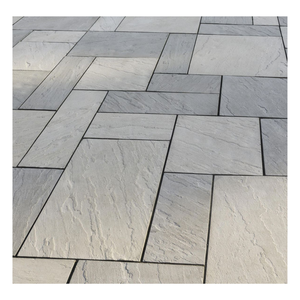 Adoquines de Porcelana con Efecto Piedra Gris Claro para Patio, Belleza de Piedra Natural, Rendimiento de Porcelana Avanzado, Estilo Contemporáneo para Exteriores - Product Image 2