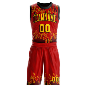 Custom Logo Summer Printed Basketball Uniforms for Men Women Adults-Soft Breathable Plus Size durability for <b>athletes</b> - Product Image 2