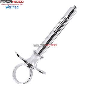 Jeringa de Aspiración Dental Profesional Tipo Cook-Waite de 1.8 mL, Autoclavable, de Acero Inoxidable, Reutilizable, para Inyección de Anestesia Dental - Product Image 3