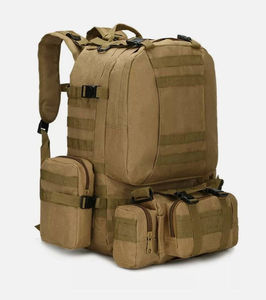 Sac à dos tactique en toile pour sports de plein air, randonnée, camping, chasse, imperméable, camouflage, fermeture éclair, 20-36L, bandoulière réglable - Product Image 2