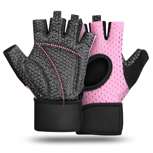 Premium Workout Weightlifting <b>Gloves</b> with Durable Grip for Gym Exercise and Athletic Training - Product Image 1