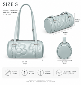 Sac fourre-tout en PU ODM de Beena avec deux poignées, fermeture éclair, motif de couture nuage, style tendance pour un usage quotidien - Product Image 6