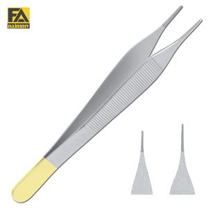 Pinzas Quirúrgicas Micro Adson de Acero Inoxidable para Cirugía General, Instrumento de Clase I con Certificación CE - Product Image 1