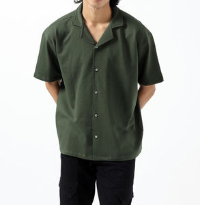 เสื้อเชิ้ตผู้ชายแบบสั่งทำพิเศษ ผ้าฝ้าย 100% ทรงโอเวอร์ไซส์ คอซิป ¼ ซิป พร้อมโลโก้พิมพ์ดิจิทัล ระบายอากาศได้ดี ทรงหลวม สไตล์ฮิปฮอป - Product Image 6