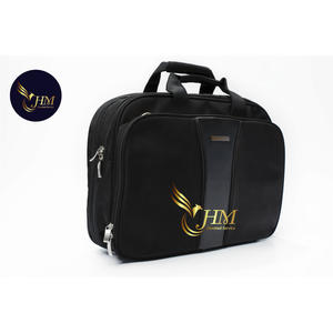 VietNam Manufacturer's Custom New Design Logo Waterproof Polyester Zipper Laptop Bag Modern High Quality <b>Briefcase</b> for Office - Product Image 5