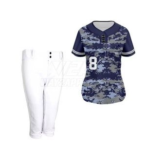 Uniforme de Softbol Cómodo para Equipo, con Jersey y Pantalones, para Entrenamiento Diario y Uso en Partidos - Product Image 4