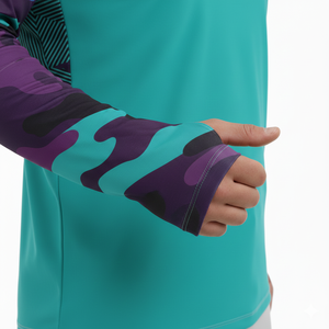 Sudadera con Capucha de Pesca de Alto Rendimiento, Sublimada, Transpirable, de Secado Rápido, 100% Poliéster, UPF 50, para Adultos - Product Image 5