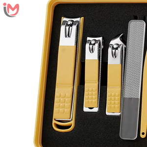 High-Grade Stainless Steel Nail Clipper & Cutter Custom Logo Home Manicure & <b>Pedicure</b> <b>Set</b> for Men & Women Box Packing - Product Image 2