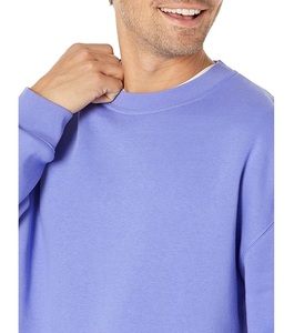 Wholesale price Stylish Long Sleeve Round Neck Shoulder Slope Solid Color Comfortable Plus Size Men's Sweatshirt From Bangladesh - Product Image 3