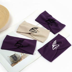 Most Popular Fashionable Spa Headbands Coral Fleece Extra Thick and Soft Quick Dry Embroidered Makeup Hair Band - Product Image 5