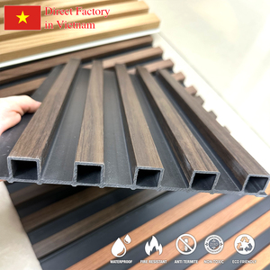 WPC Wall Panels Outdoor Decoration Modern Design Waterproof Fire Resistant Anti Termite Eco Friendly Vietnam Factory - Product Image 1