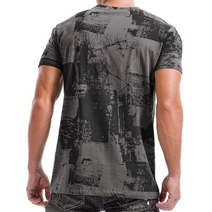 T-shirts thermiques respirants pour hommes, coupe ajustée, tricotés, nouvelle conception, sublimation de haute qualité, prix bas, les plus vendus - Product Image 3