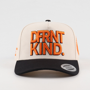 Casquettes de baseball personnalisées en gros, 5 panneaux, broderie 3D, pour hommes, sports de plein air, impression - Product Image 2