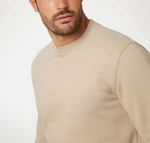 Sweat-shirts en molleton 350 g/m² personnalisés unisexes pour femmes et hommes, col rond, poids lourd - Product Image 2