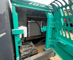 Mini-excavatrice Kobelco SK75 <span class=keywords><strong>haute</strong></span> performance, fabrication japonaise, hydraulique renforcée, châssis renforcé, cabine climatisée, faible consommation de carburant, 75. - Product Image 5