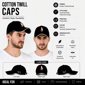 Gorra de Béisbol de Sarga de Algodón Azul Rey con Bordado en Relieve, Visera Curva, Ajustable con Velcro, Unisex, Casual, Promocional, para Exteriores - Product Image 6