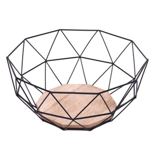 Hot Selling Kitchen Eco-Friendly Metal Wire Storage <b>Basket</b> for Food Multifunction Desktop Fruit <b>Basket</b> - Product Image 2