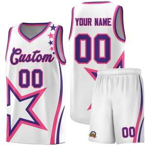 Camiseta de Baloncesto Personalizada de Poliéster, Cosida e Impresa, Uniforme de Equipo Personalizable, Camisetas para Fanáticos, Regalos para Niños y Equipos - Product Image 5