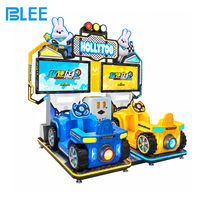 Machine de jeu d'arcade de course pour 2 joueurs, simulateur de course automobile à grande vitesse pour aire de jeux intérieure, parc d'attractions FEC