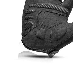 Gants de cyclisme en cuir haute performance à demi-doigts, durables, légers, avec sangle de poignet réglable, antidérapants pour le cyclisme en extérieur - Product Image 4