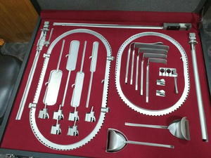 ชุดเครื่องมือศัลยกรรมกระดูกและข้อ ชุดเครื่องมือ Greenberg Retractor System ชุดเครื่องมือผ่าตัดทั่วไป ชุดเครื่องมือ Bookwalter Retractor ชุดเครื่องมือ Shuja Surgico - Product Image 6