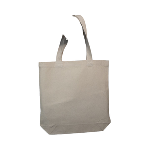 ถุงผ้าพิมพ์ลายตามสั่งแบบใช้ซ้ำได้ถุงผ้าช็อปปิ้งผ้าใบผ้าฝ้ายธรรมดาวัสดุออร์แกนิกพิมพ์สกรีนคุณลักษณะรีไซเคิลได้ - Product Image 2