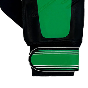 Trending Football Goalkeeper Gloves <b>Full</b> Finger Non <b>Slip</b> Breathable PU Leather Unisex Hook And Loop Closure White Green - Product Image 5