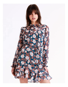 Vestido de Verano 2026 para Mujer, Talla Grande, Casual, Ecológico, Transpirable, con Mangas Abullonadas y Corte en A, Largo a Media Pantorrilla - Product Image 3
