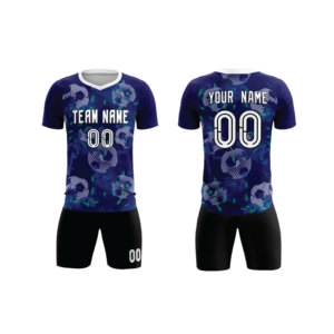 Ensemble Maillot et Short de Football Personnalisé OEM en Polyester Respirant à Séchage Rapide – Vêtements de Sport en Gros pour Équipes – Fabricant Marque Privée - Product Image 1