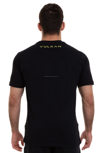 เสื้อยืดผ้าแคนวาสผสมใยไผ่ระบายอากาศดีไซน์วินเทจสำหรับผู้ชายไซส์ใหญ่ OEM รับสกรีนโลโก้ สไตล์กอล์ฟและสตรีทแวร์ แบรนด์ Bright Way - Product Image 2
