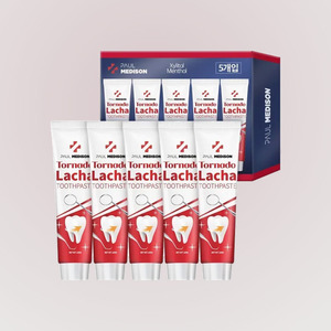 ยาสีฟัน WB Korean K-Beauty Polmedison Tornado Racha ชุด 5 ชิ้น ผลิตในเกาหลี 100 กรัม รสแอปเปิ้ลมิ้นท์ - Product Image 1