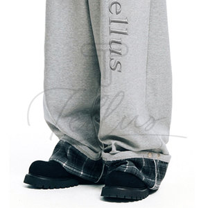 <b>Men's</b> Lightweight Formal Washed Fleece Cotton Plain Dyed Baggy Sweatpants Loose Fit Wide Leg Flared Streetwear Waterproof Quick - Product Image 3