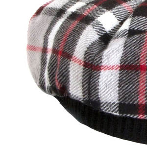 Sombrero Tradicional Escocés Tam O' Shanter, Color Gris Tartán Thompson, Lana de Cordero, Estilo Highland 2026 - Product Image 5