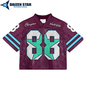 Camiseta de Malla con Nombre de Equipo y Jugador Personalizados, 100% Poliéster, Transpirable, de Secado Rápido, Antibacteriana, de Manga Corta para Todas las Temporadas - Product Image 2