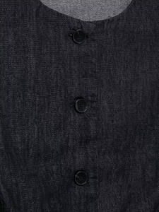 Nuevo Chaleco Vaquero de Mujer para Primavera, Cintura Ajustada, Cuello Redondo, Sin Mangas, Ecológico, Transpirable, Estilo Vintage - Product Image 5