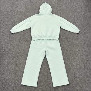 Survêtement Homme Sportif Personnalisable avec Logo, Respirant, en Polyester/Coton, à Capuche, Uni, Réfléchissant, Coupe-Vent de Jogging avec Bandes Latérales, Ensemble Aéré - Product Image 2