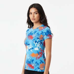 All Over Print 180gsm 100% Cotton TShirt Custom Full Sublimation Style <b>Graphic</b> <b>Tee</b> Men Plain Blank Tshirt Manufacturer Wholesale - Product Image 1