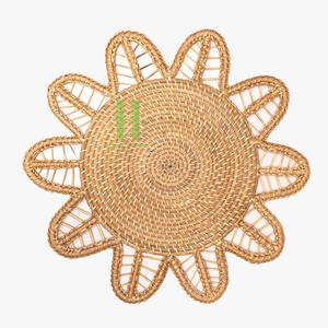 Premium New Design Rattan Charger Plate Table Accessories <b>Mats</b> Pads Home Decoration Classic Style Wholesale From Vietnam - Product Image 4