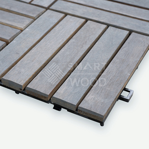 Baldosas de Madera Híbrida WPC Premium, Ecológicas, Resistentes al Agua, UltraFlow, Antideslizantes, Enclavables, para Jardín y Patio - Product Image 4