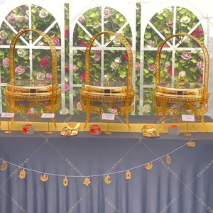 En promotion : Réchaud en métal pour buffet, crée une ambiance professionnelle, permet aux traiteurs de servir plusieurs plats simultanément. - Product Image 5