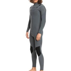 High Quality Men One Piece Neoprene Surfing Swimming <b>Wetsuit</b> Front Zipper Long Sleeve Printed Technics OEM Service Made - Product Image 4