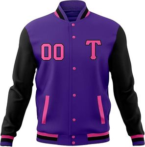 2026 Unisex School <b>Jackets</b> New Fashion <b>Men's</b> Clothing Sports Coat Women <b>Men</b> Team <b>Baseball</b> <b>Jacket</b> Custom Design - Product Image 2