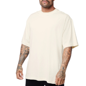Camiseta Casual de Manga Corta para Hombre, Cuello Redondo, Corte Regular, Color Sólido, Tejido de Punto, Algodón - Product Image 2