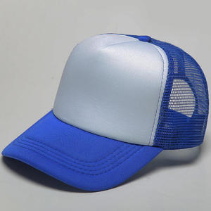 Unisex Mesh Trucker <b>Hat</b> 6-Panel Adjustable Casual Cap Breathable Outdoor Spring Summer Adult Contrast Color Design - Product Image 5