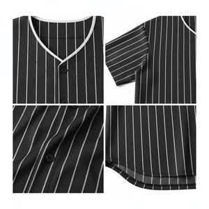 Camiseta de Béisbol Personalizada al por Mayor con Estampado en Relieve, Antibacteriana, para Liga Universitaria, Camiseta de Béisbol Profesional de Softbol - Product Image 4