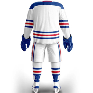 Veste de hockey sur glace, vêtements de sport professionnels incluant une couche de base pour le hockey sur glace et une collection d'équipements d'équipe - Product Image 6