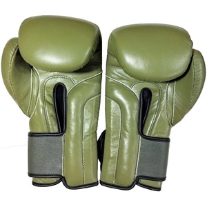 Guantes de Boxeo con Logotipo Personalizado |   Guantes de Sparring de Cuero Blanco OEM |   Guantes de Entrenamiento de MMA, Muay Thai y Kickboxing al por Mayor |   Fábrica - Product Image 2