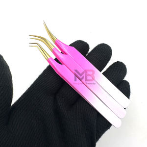 Juego de Herramientas de Extensión de Pestañas Reutilizables de Alta Durabilidad para Clientes Exigentes, Instrumentos de Belleza de Acero Inoxidable, Juego de Pinzas para Pestañas - Product Image 2