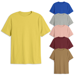 เสื้อยืดคุณภาพพรีเมียมสูง 210 กรัม ผ้าเจอร์ซีย์เนื้อนุ่ม ใส่สบาย เหมาะสำหรับงานปาร์ตี้ริมชายหาด น้ำหนักเบา เรียบง่าย ไม่มีลาย สั่งทำได้ สำหรับผู้ชาย - Product Image 1